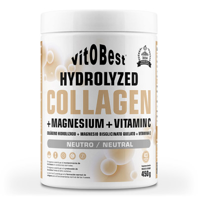 Hydrolyzed Collagen+Magnesium+Vitamin C 450 g