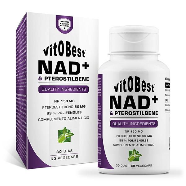 NAD+ & Pterostilbene 60 VegeCaps