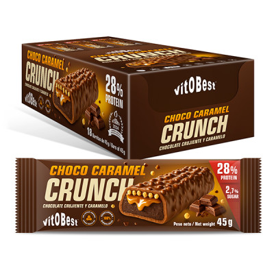 Choco Caramel Crunch 18 barritas