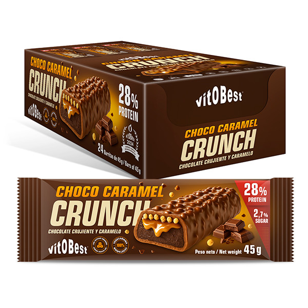 Choco Caramel Crunch 24 barritas